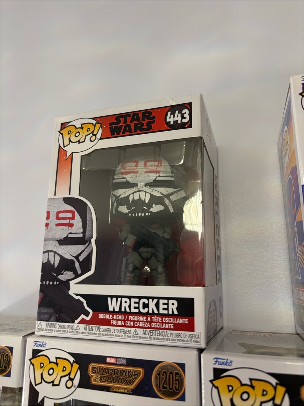 Funko Pop! Star Wars Wrecker in Black, White & Red